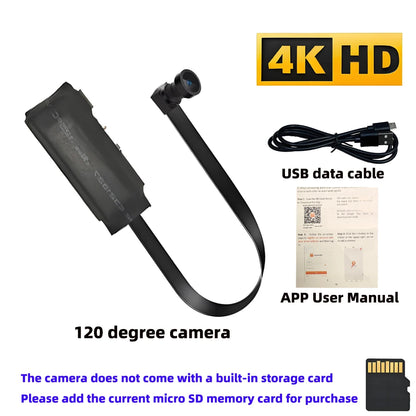 4KHD Mini WiFi Camera with Remote Viewing, Mobile Detection and Other Functions, Home DIY Nanny Style Wireless HD Camera