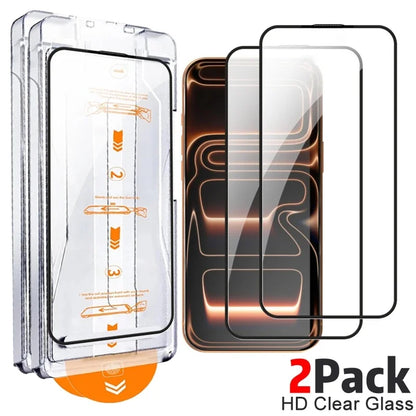 Easy Install Tempered Glass Privacy Screen Protectors for IPhone 18 Pro Max/18Pro/iPhone 17Pro Anti-spy Auto Alignment Kit Film