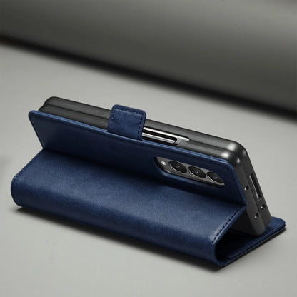 Business Leather Case For Samsung Galaxy Z Fold 8 Ultra 7 6 5 4 3  Z Fold7 Magnetic Flip Protective Card Solt Wallet Phone Cover