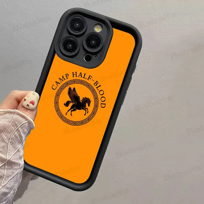 P-Percy J-Jackson Poseidon Camp Phone Case For iPhone 11 12 13 14 15 16 17 Pro Max Plus Shockproof Protecti Case