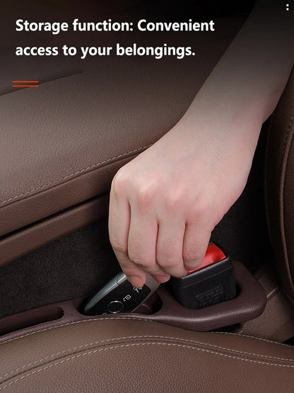 2pcs Car Seat Gap Filler Universal Various Vehicle Models Anti-Drop Interior Trim Accessories for Car Seat Side Gap Storage