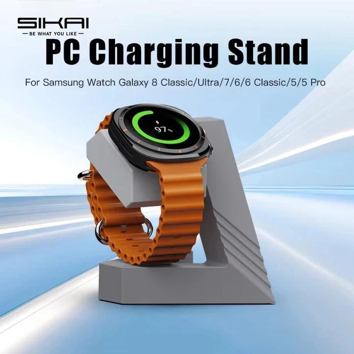 SIKAI Watch Charging Stand For Samsung Galaxy Watch 8/7/6/6 Classic/5/5 Pro Ultra Only For 5 & Above Charger Dock Base