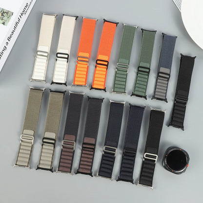 Alpine Loop Band For Samsung Galaxy Watch Ultra 2 47mm Nylon Bracelet Correa Galaxy Watch Ultra(2025) 47mm Strap Accessories
