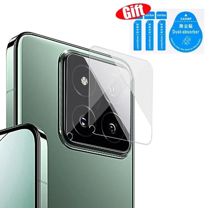 1-5PCS Camera Lens Protective Film For Xiaomi 14 Full Coverage Lens Protector HD Anti-scratch Tempered Glass For Xiaomi Mi 14 5G