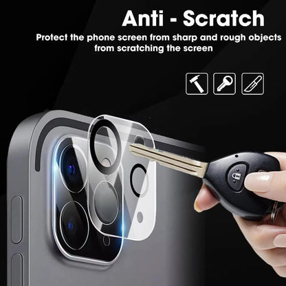 1-3Pcs HD Back Camera Lens Protectors Tempered Glass for Apple IPad Pro M5 M4 11 13 12.9 2025 Full Cover Lens Film Scratch Proof