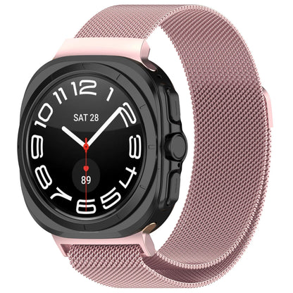 Thick Milanese Loop for Samsung Galaxy Watch Ultra strap 47mm Stainless Steel Magnetic Bracelet Galaxy Watch 7 ultra band 47 mm