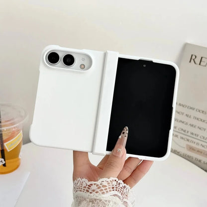 Candy Colorl Hard Shell PC Hinge Protection Shockproof Phone Case For iPhone Duo 2026 Bumper Protective Front and Back Cover