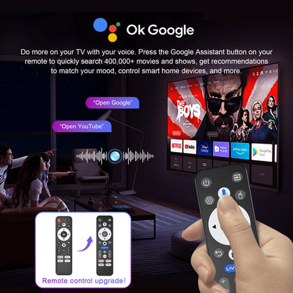 2026 Smart Android 16 TV Box T1 RK3518 Quad Core WiFi 2.4G/5G Support Dual UI Interface Google Assistant Streaming Media Player