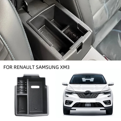 Car Center Console Tray Armrest Storage Box Organizer For Renault Arkana 2019-2024 Samsung XM3 2020-2024 Interior  Accessories