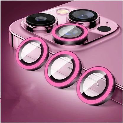 Luminous Ceramic Camera Protector Film For iPhone 18 17 16 13 12 11 14 15 Pro Max Plus Mini Lens Ring Tempered Glass Glowing Cap