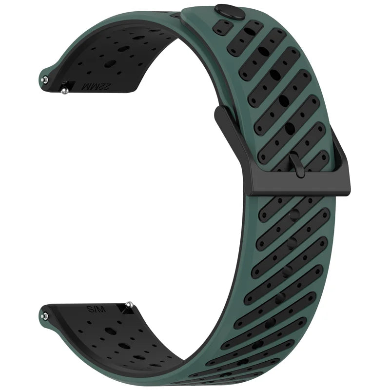 Silicone Wrist Band For Suunto Race 2 Run Sunnto 9 Peak Pro Smart Watch Strap Sport Band Belt For OPPO Watch4 Pro X S X2 22MM
