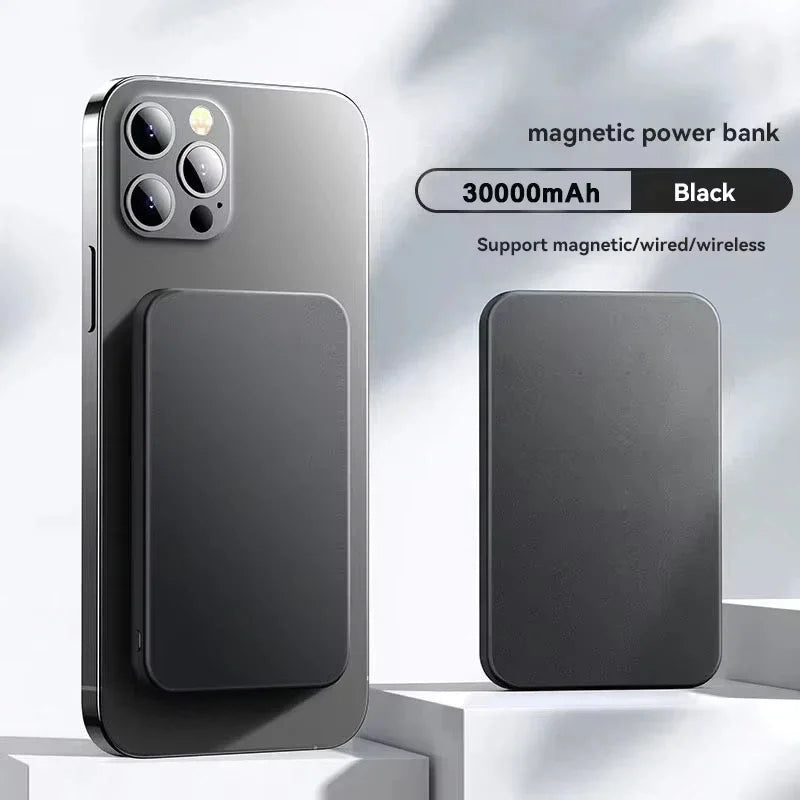 ROMOSS 50000mAh Magnetic Wireless Power Bank Charger for Magsafe Fast Charging Extemal Spare Battery For iPhone Samsung Huawei