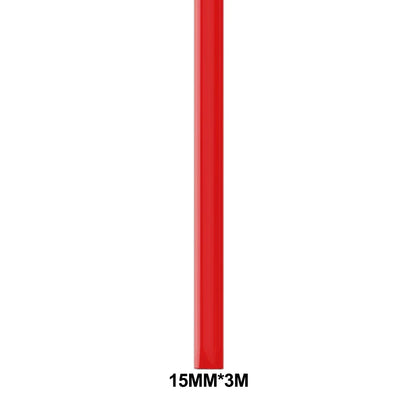 3M /5M DIY Car Bumper Self-adhesive red Decorative Strip Thickened PVC Material To Prevent Body Scratches Decorate Car Accessory