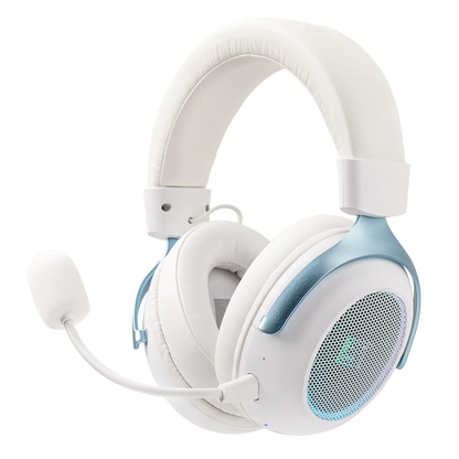 EPOMAKER GX1 Tri-mode Wireless Gaming Headset with 7.1 Surround Sound & ENC Noise Canceling Mic for PS4/PS5/Switch/PC/Mac/FPS