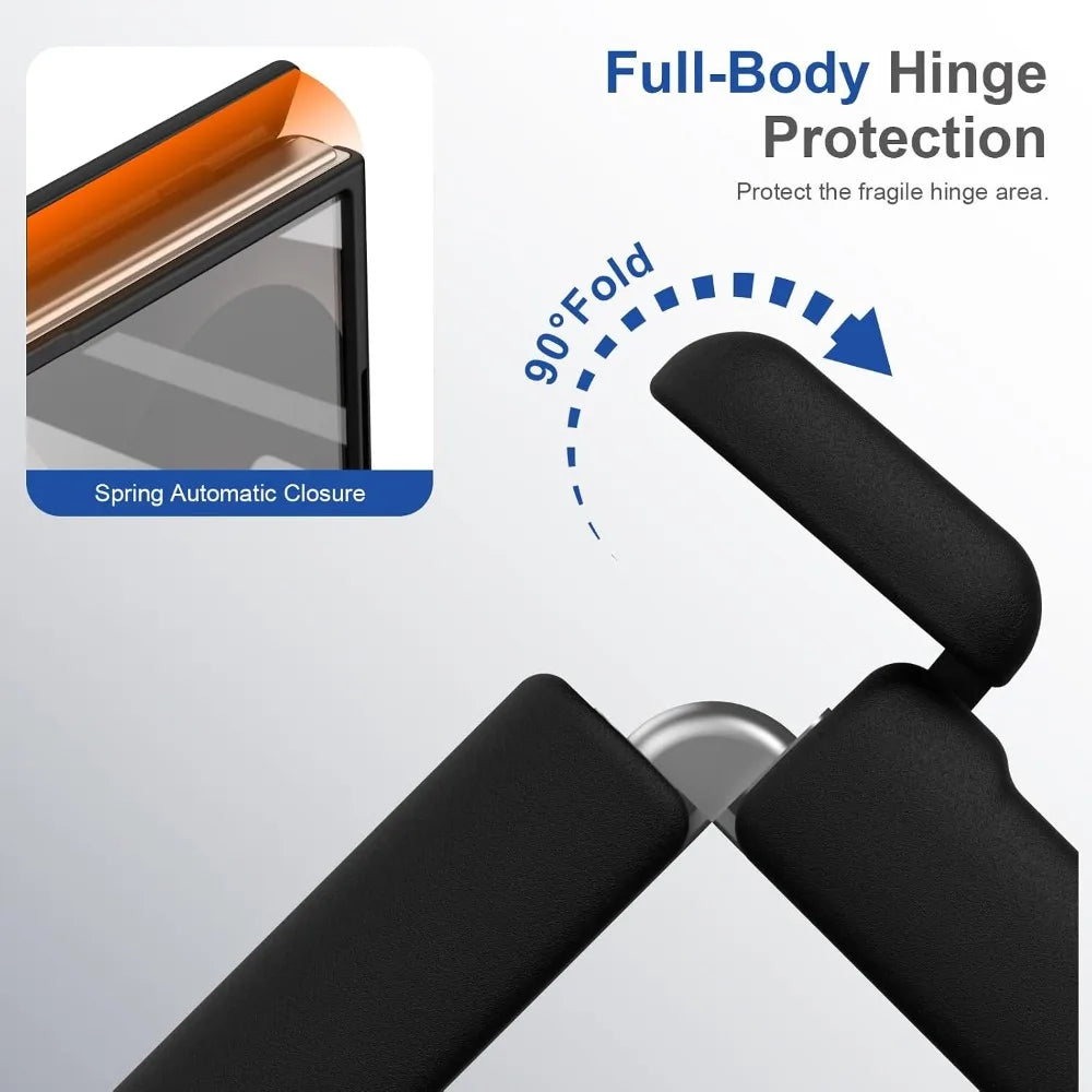 For Samsung Z Fold 8 Magsafe Case Built-in Screen Protector Skin Feel PC Full Body Cover for Samsung Galaxy Z Fold 8 Fold8 Cases