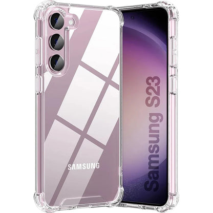 Hybrid Shockproof Case For Samsung Galaxy S26 S25 FE S24 S23 S21 S22 Plus Ultra Clear Hard Case For Samsung A57 A37 A56 A36 A54