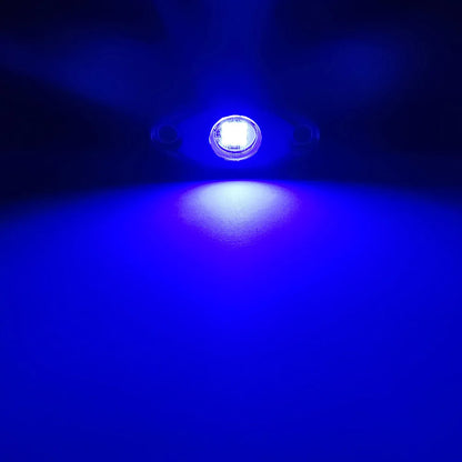 1 Piece 9LED Car LED Rock Light RGB Exterior Atmosphere Light Car Bottom Lamp For Jeep Offroad Truck ATV UTV Underbody Boat Side