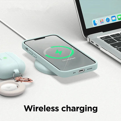 Shockproof SiliconeCase for iPhone11 12 13 mini softshell Anti-Scratch Anti-DropWashableratio/16colors tochoose from/withBox