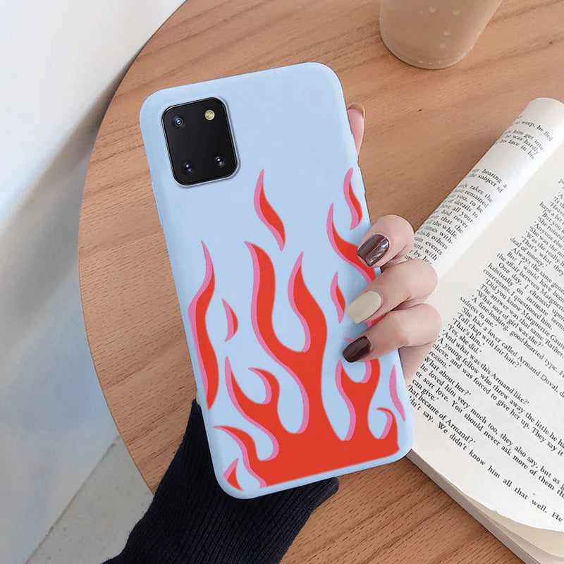 Case For Samsung Galaxy Note 10 Lite Soft Silicone TPU Back Cover Case Protective Coque For Samsung Note10 Lite Funda Capa Shell
