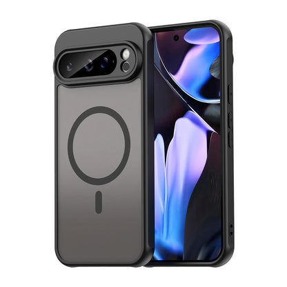 for Google 10 Pro XL Luxury Slim Matte for Magsafe Case for Google Pixel 9A 9 10 Pro XL Magnetic Wireless Charging Hard PC Cover