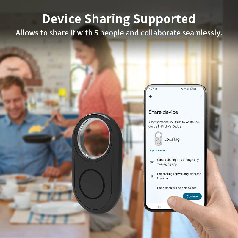 GPS Tracker for Samsung Android Tracker Work with Google Find My Bluetooth Locator Finder Global Positioning Anti-lost Smart Tag