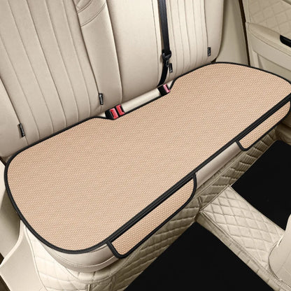 Universal Breathable Car Seat Cushion Ice Silk Non-slip Rear Seat Cushion Wear-resistant Solid Color Auto Protector Mat Pad