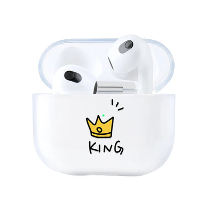 Cute Cartoon Pattern Earphone Case for Airpods 4th 3rd 2 Pro 3 2 Shockproof Cover for Airpod 2 3 1 Protective Accessorie Shell
