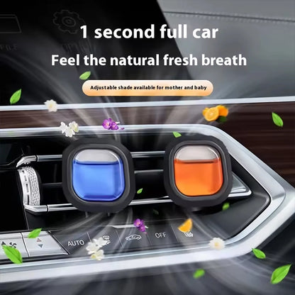 Car Mounted Fragrance Air Conditioner Air Outlet Perfume for Men and Women, Car Fragrance Is Light and Fragrant
