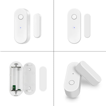 Tuya Smart WiFi Door Sensor Home Security Alarm Open / Close Window Detector APP Remote Control For Alexa Google