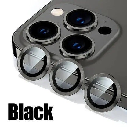 3Pcs Metal Camera Lens Protection For iPhone 16 15 14 13 Plus Pro Max Lens Glass For iPhone 15 14 PM 13 Mini Camera Ring Cover
