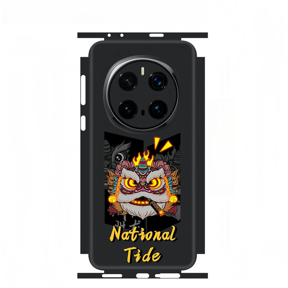 Cute Pattern Matte Film Skin Phone Back + Sides Sticker For Honor Magic 8 7 6 6pro Cartoon Full Cover Wrap