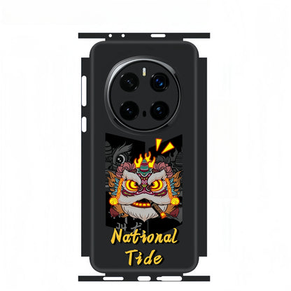 Cute Pattern Matte Film Skin Phone Back + Sides Sticker For Honor Magic 8 7 6 6pro Cartoon Full Cover Wrap