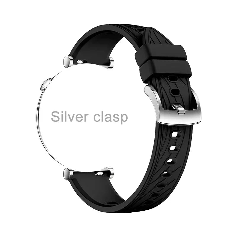 18mm Band for Xiaomi S4 41mm Sport Breathable Adjustable Band for Xiaomi S4 41mm Men Women Rubber Accessroeis Watch Strap