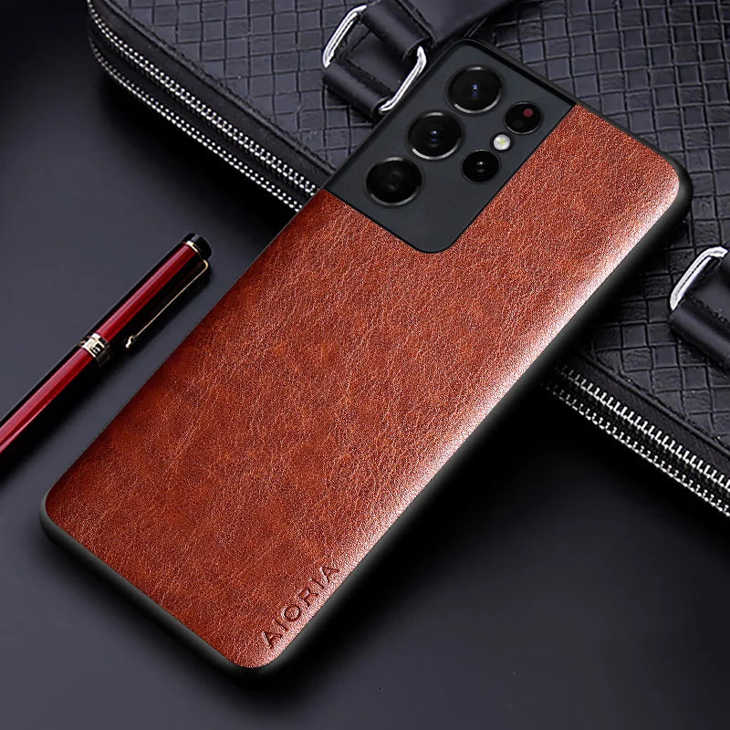 Luxury PU leather Case for Samsung Galaxy s21 ultra plus FE 5G coque fundas covers for Samsung Galaxy s21 ultra plus s21 fe case