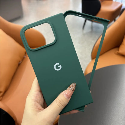 Original Case For Google Pixel 9 Pro Fold Case Ultra-thin Matte Hard PC Flip Phone Cover For Pixel Fold 2 Full Protective Bumper