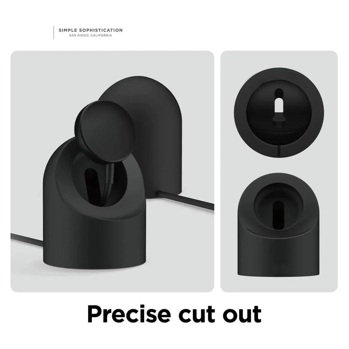 Compatible With Samsung Galaxy Watch 7 6 5 4 3 Charger Stand 40 44 46mm Galaxy Watch 5Pro Charger Silicone Stand Charging Base