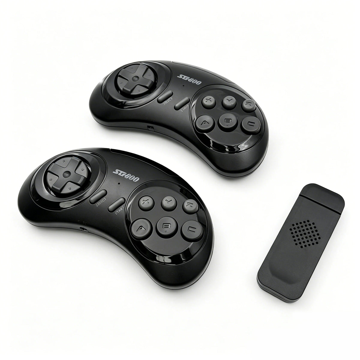 4K Retro Game Console Wireless Console 2.4G Built-in 5000 Classic Games Controller Gamepad Video Stick for Sega Mega Drive