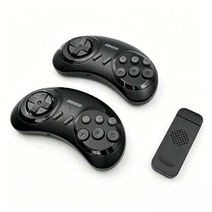 4K Retro Game Console Wireless Console 2.4G Built-in 5000 Classic Games Controller Gamepad Video Stick for Sega Mega Drive