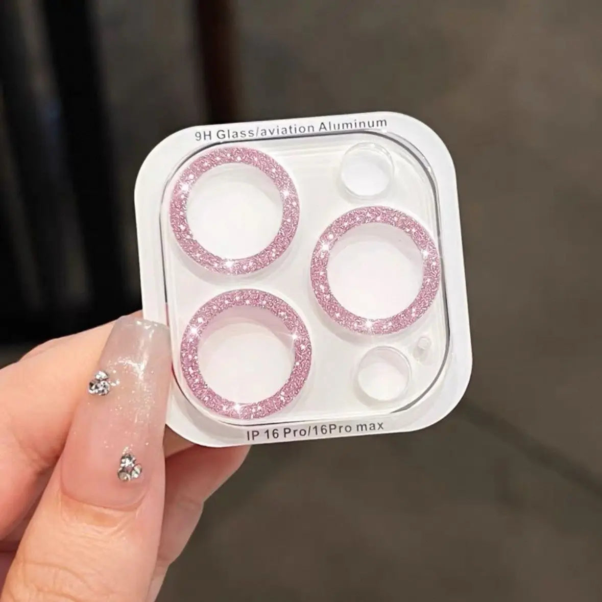 2Pcs Bling Glitter Camera Lens Protector For iPhone 16 13 12 15 14 11 17 Pro Max Plus Lens Protector Cover for iPhone 13 12 Mini