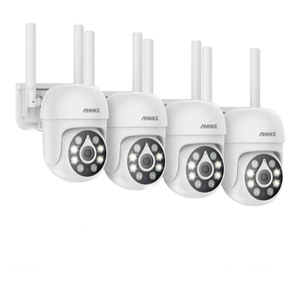 ANNKE 4K Wifi Security Camera IP66 Weatherproof Outdoor Surveillance Camera Night Vision Wireless CCTV Camera for Wireless NVR