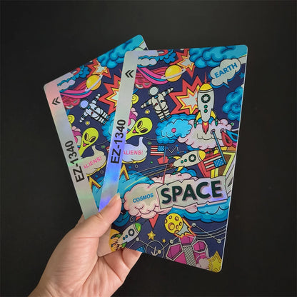 VORMIR 190*120mm 3D Laser Embossed Back Films Phone Skin Back Stickers Decorative Film for Any Sreen Protector Cutting Machine