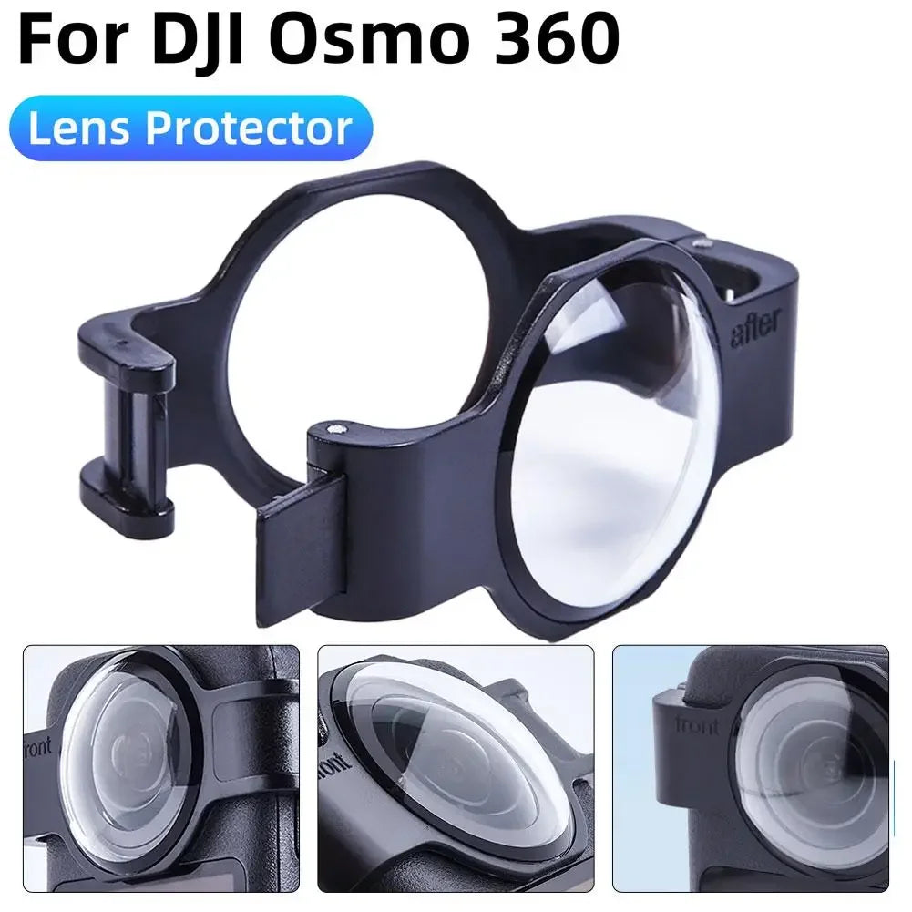For DJI OSMO360 Optical Plastic Lens Protector Anti Scratch Camera Lens Protection Cover