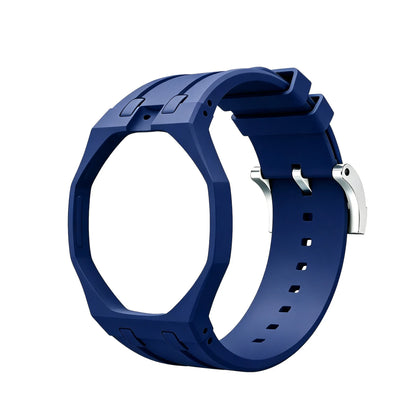 Bioceramics Watch Case+Silicone Band Modification Kit Strap Case Changer To Wristwatch Accessories For Royal Pop