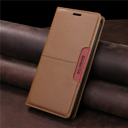 Leather Flip Phone Case For Samsung Galaxy S26 S10 Plus S20 S21 FE S22 S23 S24 S25 Note20 Ultra Magnetic Wallet Protect Cove
