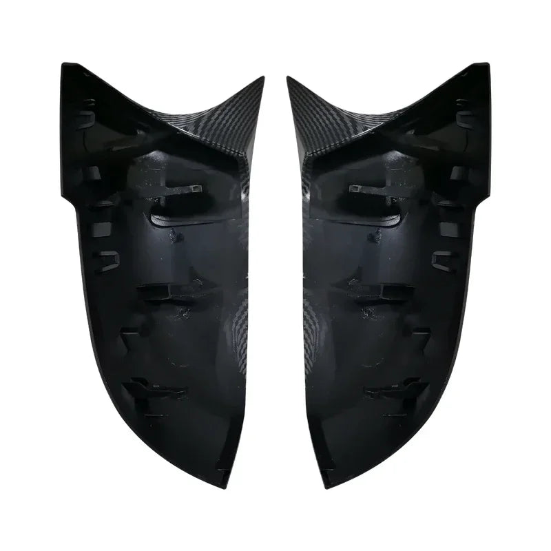 For BMW 1 2 3 4 Series F20 F30 F31 F32 F34 F36 E84 2014 -2018 1Pair Side Rearview Wing Mirror Cover Caps ABS Gloss Black