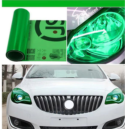 30x60cm PVC Car Headlight Lamp Film Fog Lamp Taillight Sticker Vinyl Film Sticker Auto Lamp Styling Wrap Film Car Accessories