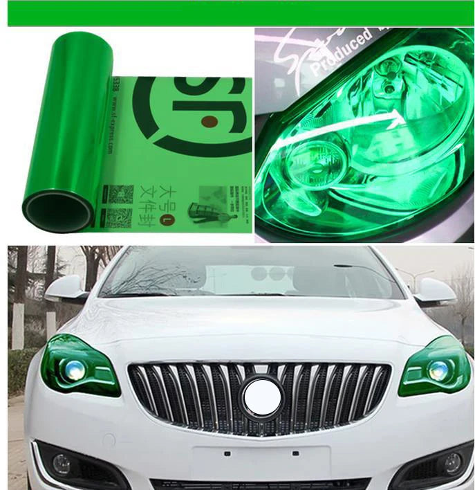 30x60cm PVC Car Headlight Lamp Film Fog Lamp Taillight Sticker Vinyl Film Sticker Auto Lamp Styling Wrap Film Car Accessories