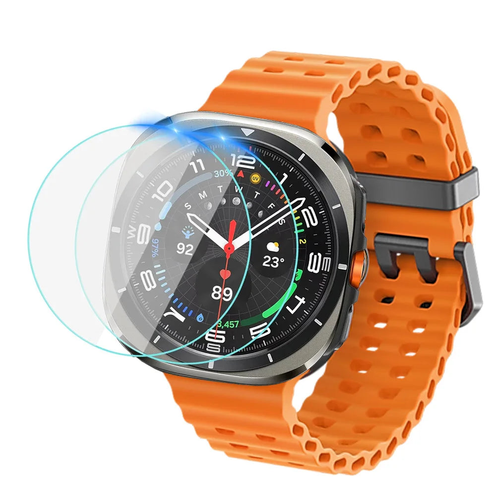 Tempered Glass For Samsung Galaxy Watch Ultra 2 47mm Accessories HD Clear Film galaxy watch 9/8/8 classic 44/40 Screen Protector