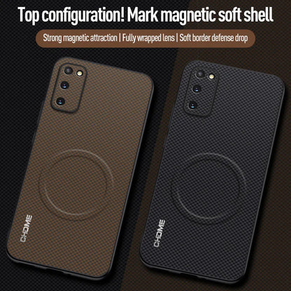 For Samsung Galaxy S20 FE Case Luxury Car Magnetic Holder Phone Case For Samsung S20 Plus 5G TPU Silicone Shockproof Back Cover