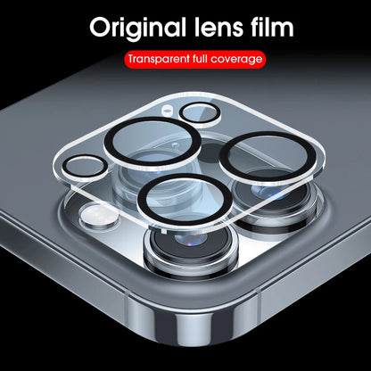 1/3/5PCS Back Camera Len Tempered Glass For iPhone 13 Mini For iPhone 13 14 15 16 Pro Max Plus Len Screen Protectors Glass Film